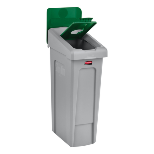 Rubbermaid Deksel Slim Jim® voor Recyclingstation, groen