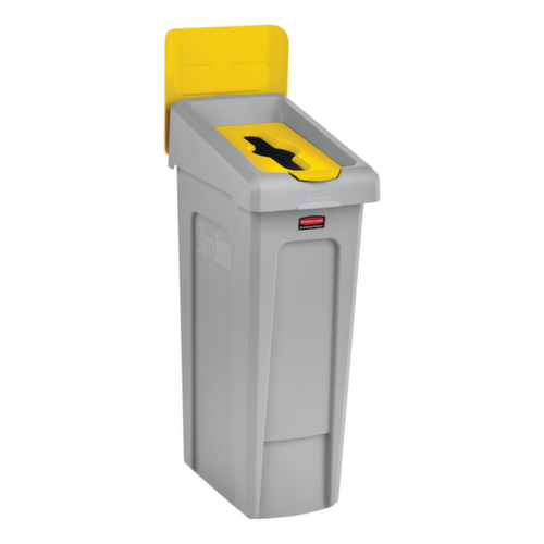 Rubbermaid Deksel Slim Jim® voor Recyclingstation, geel