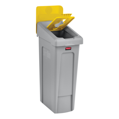 Rubbermaid Deksel Slim Jim® voor Recyclingstation, geel