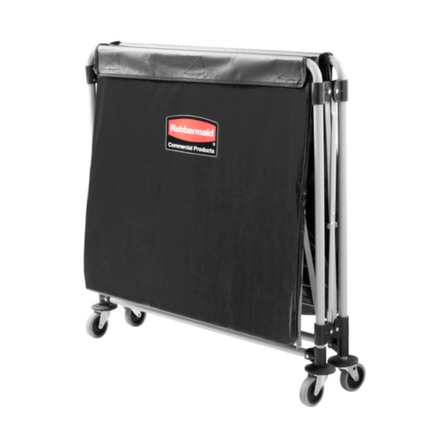 Rubbermaid Waszak X-Cart voor in-/uitklapbare wasgoedwagen voor wasgoedwagens, inhoud 300 l
