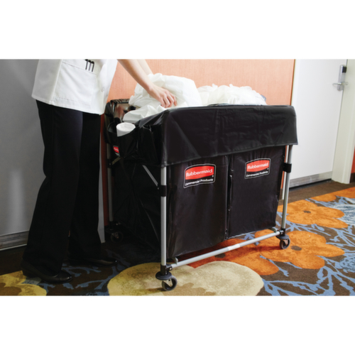 Rubbermaid In-/uitklapbare wasgoedwagen X-Cart