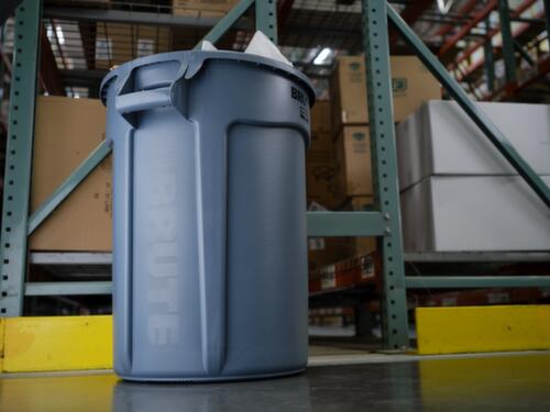 Rubbermaid Universele container BRUTE, 38 l, grijs