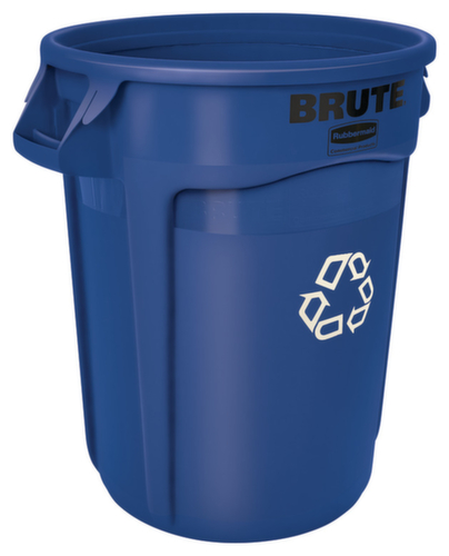 Rubbermaid Universele container BRUTE, 121 l, blauw