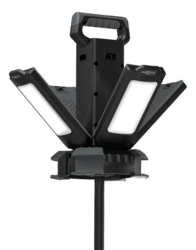 Ansmann LED-vloerlamp met 4 lampkoppen