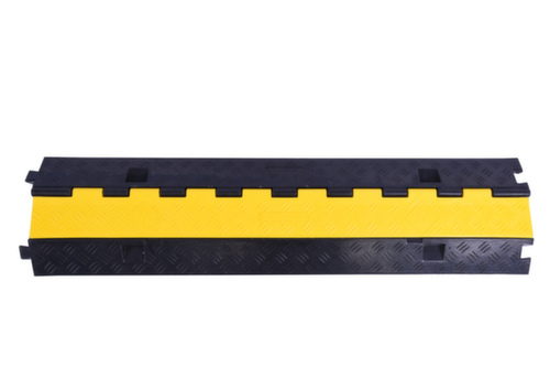 UDOBÄR Kabelbrug met 2 kanalen, breedte 1000 mm, zwart/geel