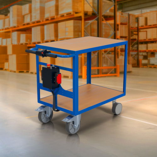 BS-ROLLEN Elektrische tafelwagen BS-eTec met verwisselbare accu