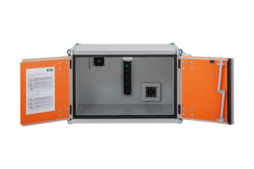 Explosieveilige lithium-ion-laadkast PREMIUM PLUS 8/5, hoogte x breedte x diepte 520 x 800 x 660 mm