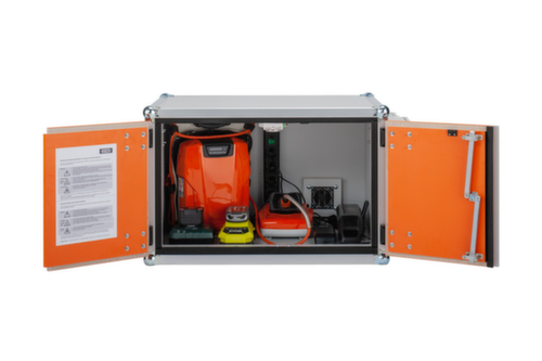 Explosieveilige lithium-ion-laadkast PREMIUM PLUS 8/5, hoogte x breedte x diepte 520 x 800 x 660 mm