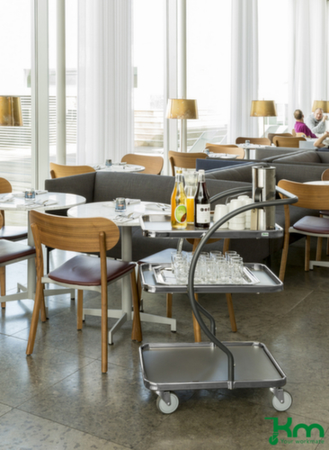 Kongamek Etagewagen C-Line met 3 etages, draagvermogen 120 kg, 3 etages