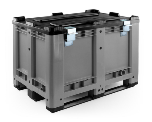 Scharnierdeksel voor container met grote capaciteit 470 l