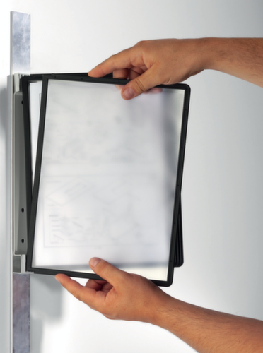 Durable Systeem met displaypanelen, met 5 zichtpanelen in DIN A4