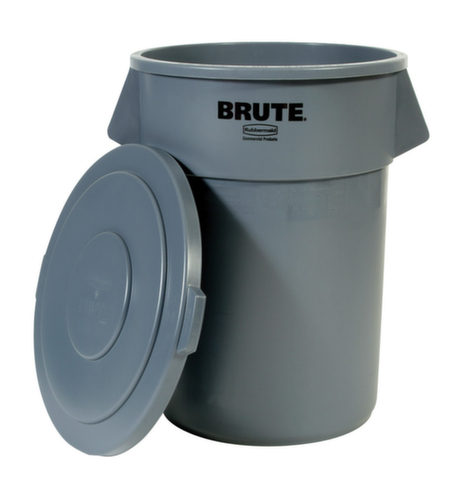 Rubbermaid Universele container BRUTE, 208 l, grijs