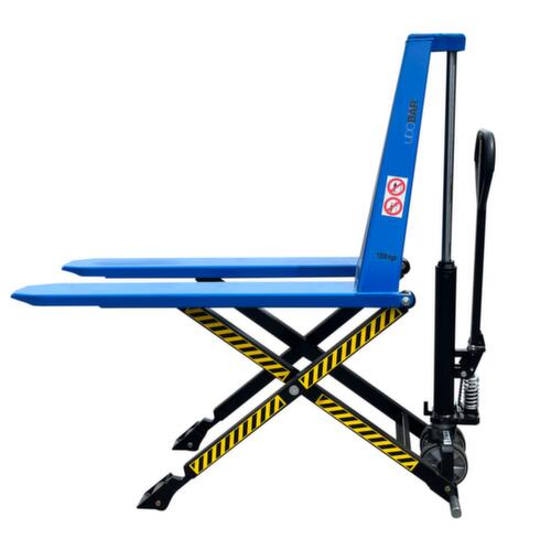 UDOBÄR hoogheffende palletwagen met draagvermogen 1000 kg