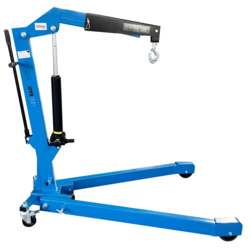 UDOBÄR Werkplaatskraan met gespreide onderwagen, in-/uitklapbaar