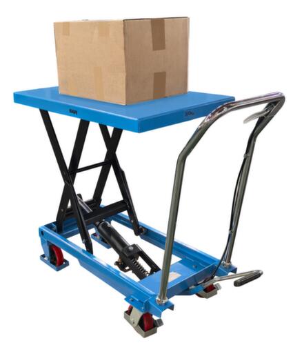 UDOBÄR Mobiele schaarheftafel, 300 kg draagvermogen, 850x500 mm