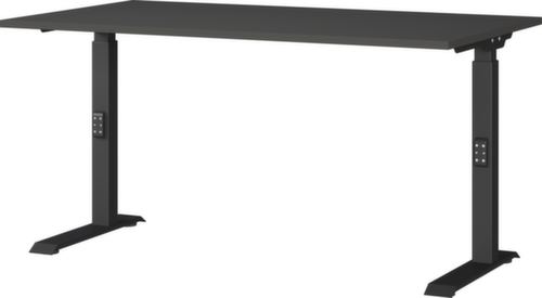 In hoogte verstelbaar bureau GW-BEDANO 9915 met C-voetonderstel