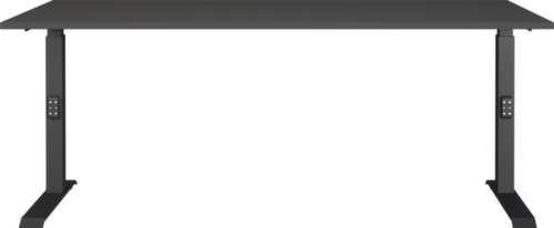 In hoogte verstelbaar bureau GW-BEDANO 9917 met C-voetonderstel