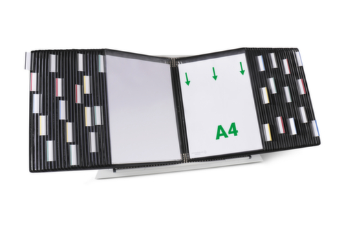 tarifold Systeem met displaypanelen, met 50 zichtpanelen in DIN A4