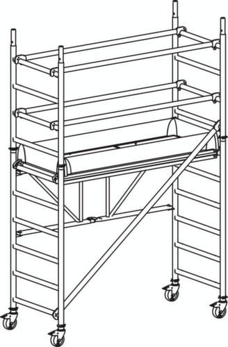 Hymer In-/uitklapbare rolsteiger 8177
