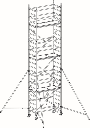 Hymer In-/uitklapbare rolsteiger 8177