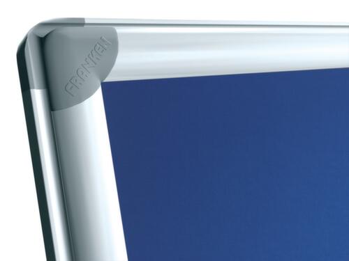 Franken prikbord voor wandrailsysteem