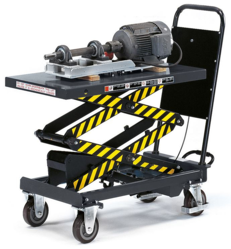 fetra Schaarhefwagen, 500 kg draagvermogen, 1010x520 mm