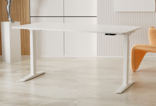 UDOBÄR elektrisch in hoogte verstelbaar bureau met T-voetonderstel