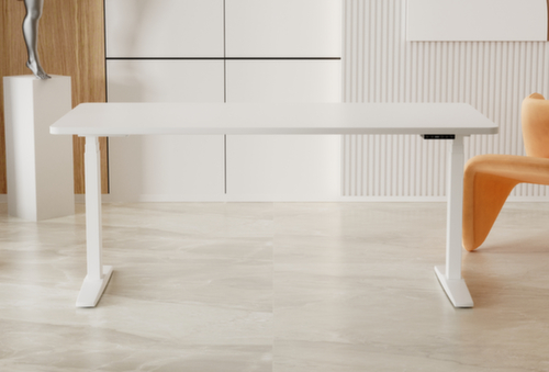 UDOBÄR elektrisch in hoogte verstelbaar bureau met T-voetonderstel