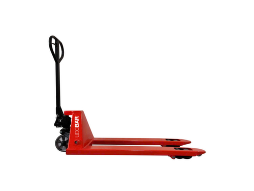 UDOBÄR Pallethefwagen, 2500 kg draagvermogen, polyurethaan/nylon