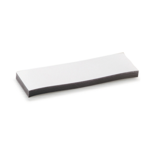 Magnetische etiketten - voorgesneden etiket 100x20 mm