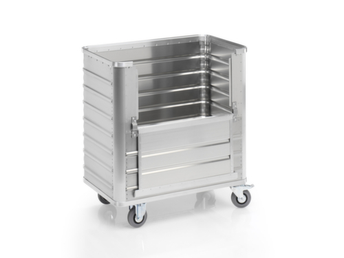 Gmöhling Bakwagen van aluminium met in-/uitklapbare wand, inhoud 355 l
