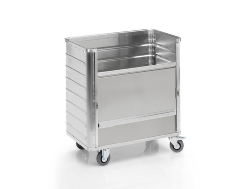 Gmöhling Bakwagen van aluminium met grijpopening, inhoud 355 l