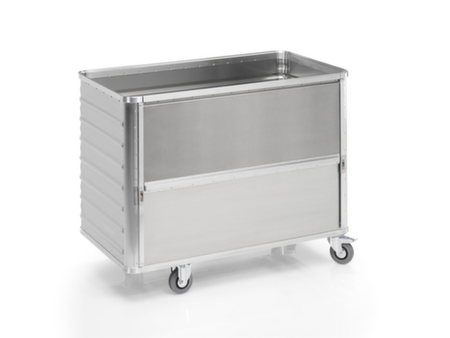 Gmöhling Bakwagen van aluminium met grijpopening, inhoud 650 l