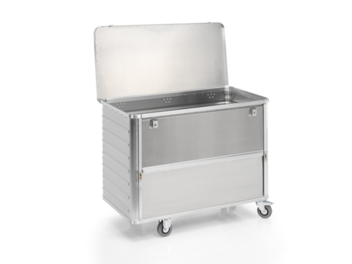 Gmöhling Bakwagen G®-DOCU van aluminium met grijpopening, inhoud 650 l