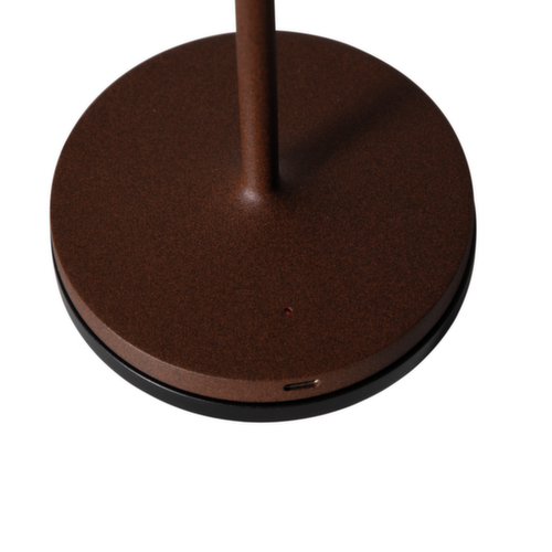 MAUL LED-tafellamp MAULnina, licht warmwit, bruin