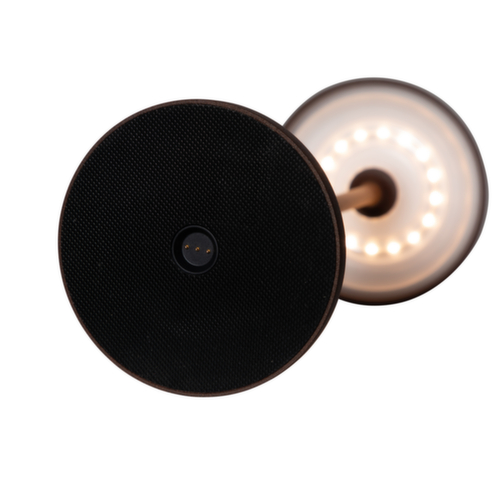 MAUL LED-tafellamp MAULnina, licht warmwit, bruin