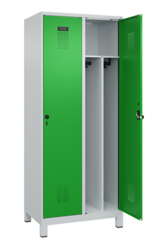 C+P Locker Evolo PLUS voor scheiding van kleding, vakbreedte 400 mm