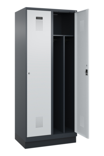 C+P Locker Evolo PLUS voor scheiding van kleding, vakbreedte 400 mm