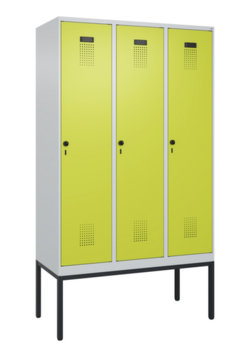 C+P Locker Evolo PLUS voor scheiding van kleding, vakbreedte 400 mm