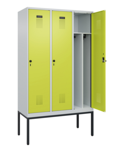 C+P Locker Evolo PLUS voor scheiding van kleding, vakbreedte 400 mm