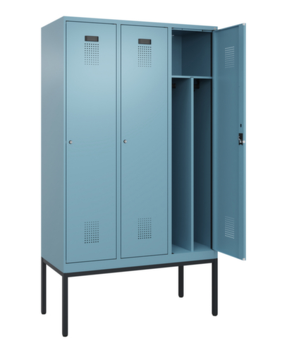 C+P Locker Evolo PLUS voor scheiding van kleding, vakbreedte 400 mm