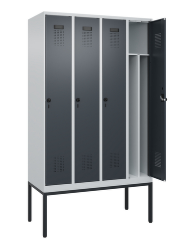 C+P Locker Evolo PLUS voor scheiding van kleding, vakbreedte 300 mm