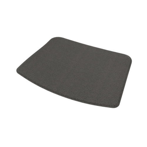 Quadrifoglio Zittingbekleding Clue voor bezoekersstoel, antraciet