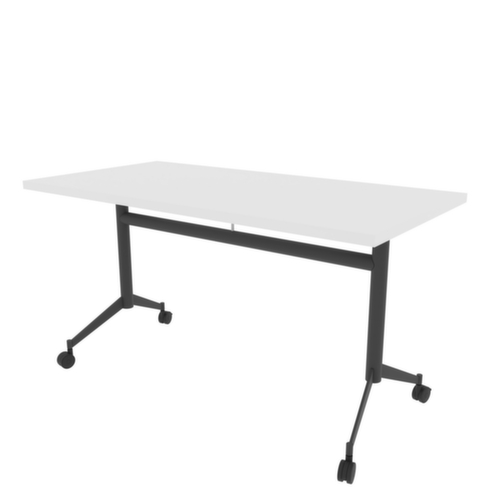 Quadrifoglio Klaptafel Pop-Up, hoogte x breedte x diepte 750 x 1400 x 700 mm, plaat wit