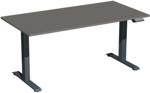 Gera elektrisch in hoogte verstelbaar bureau Elevate Plus met T-voetonderstel