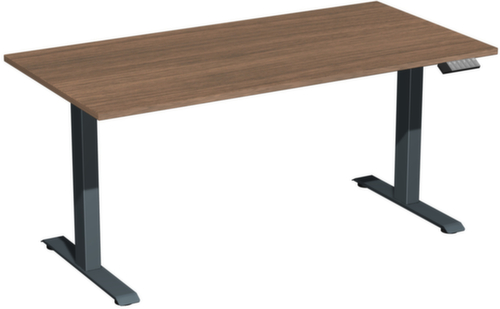 Gera elektrisch in hoogte verstelbaar bureau Elevate Plus met T-voetonderstel