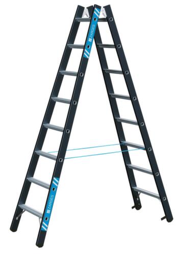 ZARGES Staande zwaarlastladder met sporten Z600 belastbaar tot 250 kg