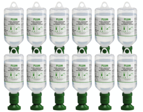 B-Safety Oogspoelfles BR 314 005, 12 x 500 ml keukenzoutoplossing