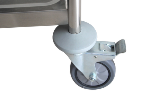 UDOBÄR RVS serveerwagen, draagvermogen 150 kg, 3 etages