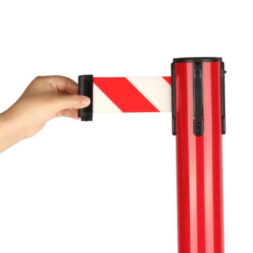 UDOBÄR Afzetpaal met lint set van 2, hoogte x breedte 910 x 339 mm